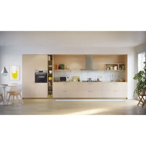 four-pyrolyse-chaleur-tournante-candy-ficd-x676 (6) Four pyrolyse - Chaleur tournante CANDY FICD X676 - Inox et noir - Classe A