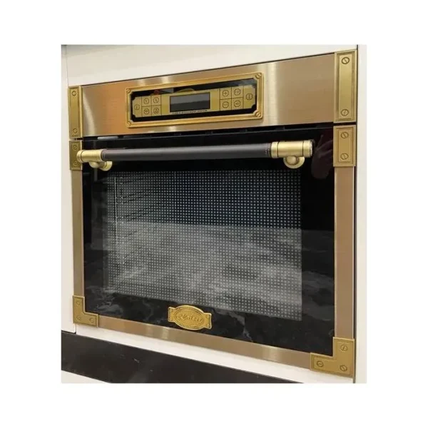 Kaiser Four à encastrer EH 6726 AD, Retro four à encastrer 80L, four électrique, verre anthracite