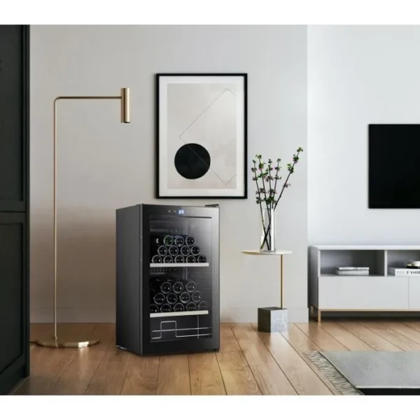 LA SOMMELIERE SLS41 - Cave de mise à température - 40 bouteilles - Pose libre - Classe G - L 47,4cm x H 84cm