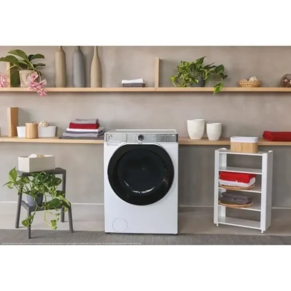 lave-linge-hublot-hoover-h-wash-550-h5wpb49ambc8-1 (6) Lave-linge hublot HOOVER H-WASH 550 H5WPB49AMBC8/1-S - 9 kg - Induction - 1400 trs/min