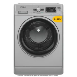 lave-linge-hublot-whirlpool-ffbp10489sbsvfr-10-k Lave-linge hublot WHIRLPOOL FFBP10489SBSVFR - 10 kg - Induction - L60cm - 1400 trs/min