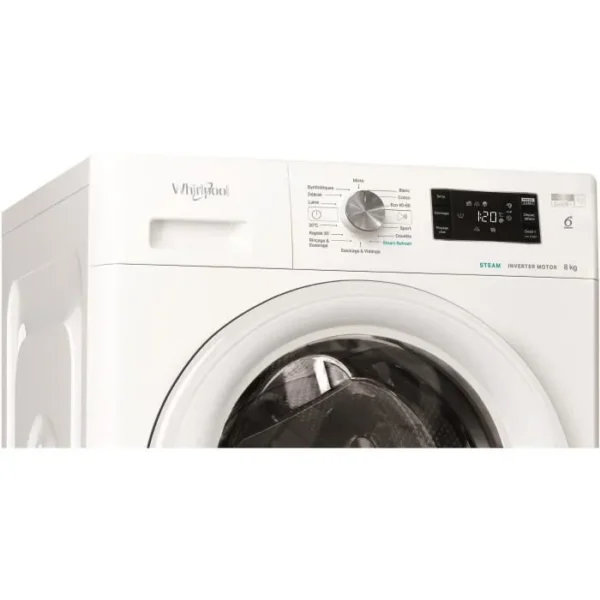 lave-linge-hublot-whirlpool-ffbu827vfr-freshcare (1) Lave-linge hublot WHIRLPOOL FFBU827VFR FreshCare - 8 kg - Induction - L60cm - 1200 trs/min