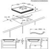 plaque-de-cuisson-induction-electrolux-4-zones (5) Plaque de cuisson induction - ELECTROLUX - 4 zones - 7350 W - L59 x P52 cm - Revêtement verre - Noir