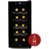 PRIMO PR170WK Cave à Vin - Pose Libre - 10 Bouteilles - Classe E - Noir