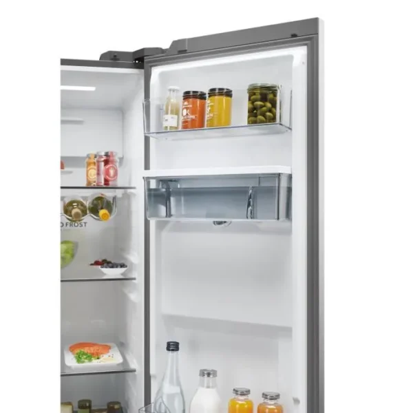 refrigerateur-americain-haier-hsw59f18dwmm-6 (5) Réfrigérateur américain - HAIER - HSW59F18DWMM - 613L (391L + 222L) - Distributeur d'eau - Classe D
