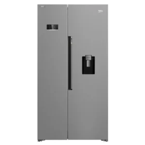 refrigerateur-americain-side-by-side-beko-gn16 (1) Réfrigérateur Américain side by side - BEKO - GN163241DXBN - 576 L - Froid ventilé - HarvestFresh