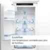refrigerateur-bosch-ser2-kir41nse0-1-porte-integra (4) Réfrigérateur BOSCH SER2 KIR41NSE0 1 porte Intégrable 204 L Porte à glissière