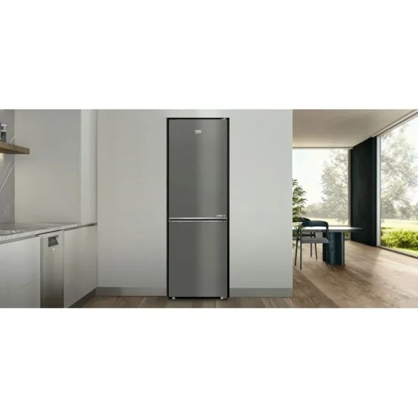 Réfrigérateur combiné - BEKO Série bPro 500 - B7RCNE367HG - 2 portes - 316 L - Classe B - 59,5 x 66,3 x 186,5