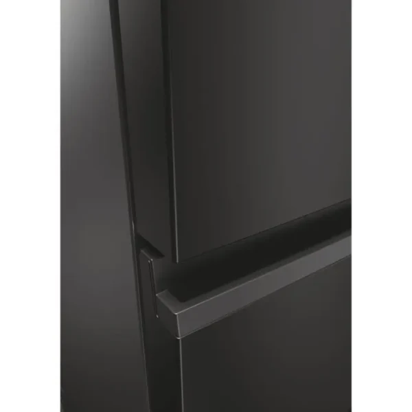 Réfrigérateur combiné - HAIER - 3D 60 Series 5 HTW5618ENPT - Classe E - 360 L - 185 x 59,5 x 66,7 cm - Noir