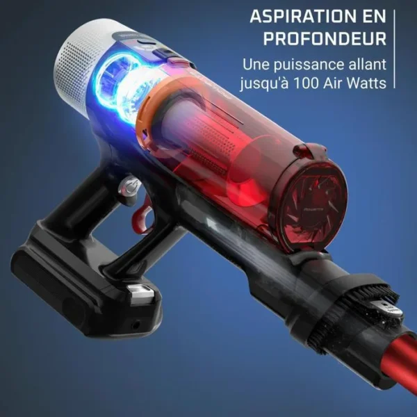 Rowenta X-Force Flex 9.60, Aspirateur balai sans fil multifonction, 100AW