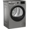 seche-linge-pompe-a-chaleur-beko-d3h28e93s-eco-sen (2) Sèche-linge pompe à chaleur BEKO D3H28E93S Eco Sense - 8 kg - L60cm - Silver