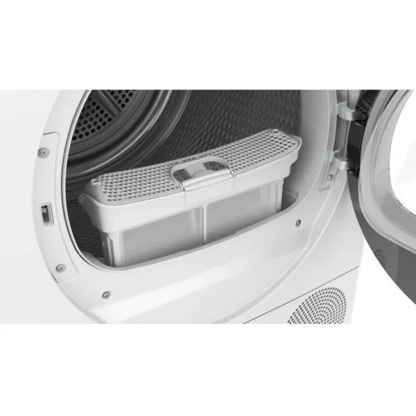 Sèche-linge pompe à chaleur BOSCH Série 6 WQG24502FR - 8 kg - Induction - L60 cm - Classe C - Blanc
