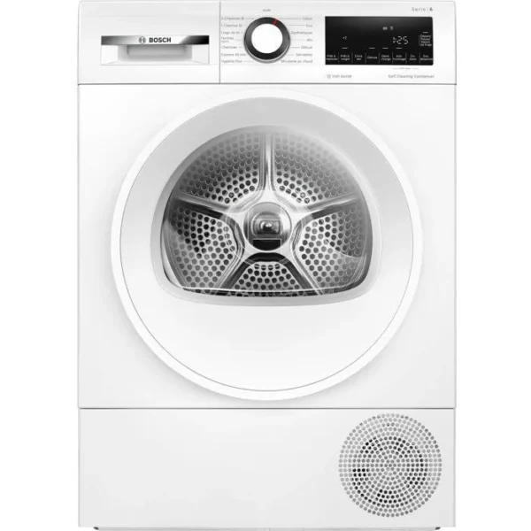Sèche-linge pompe à chaleur BOSCH Série 6 WQG24502FR - 8 kg