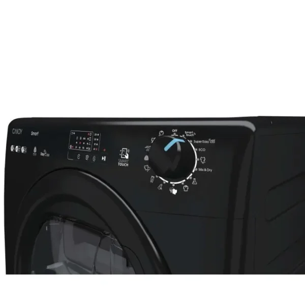 Sèche-linge pompe à chaleur CANDY CS EH9N2LBEB-S Smart - 9 kg - Bac EasyCase - Classe D - Noir