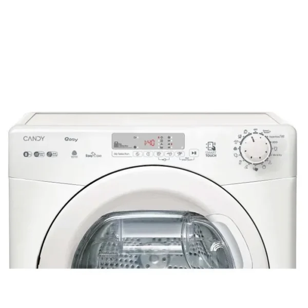 Sèche-linge pompe à chaleur CANDY EY EH8N1DE-S - 8 kg - Connecté - Blanc