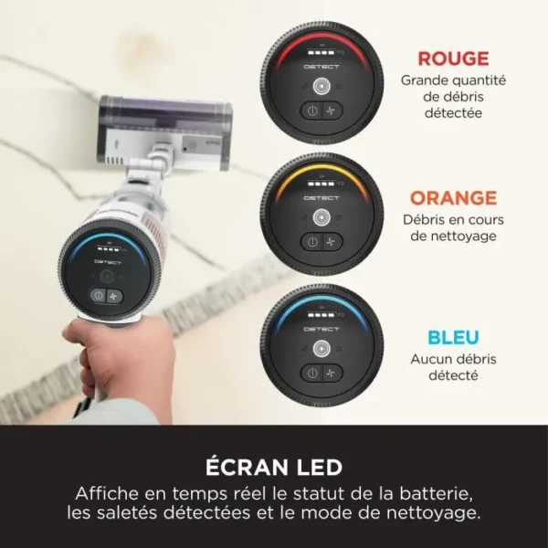 shark-iw3612eu-aspirateur-balai-sans-fil-240-w (5) SHARK IW3612EU - Aspirateur Balai sans fil - 240 W - Vidage automatique 2 L - 4 capteurs