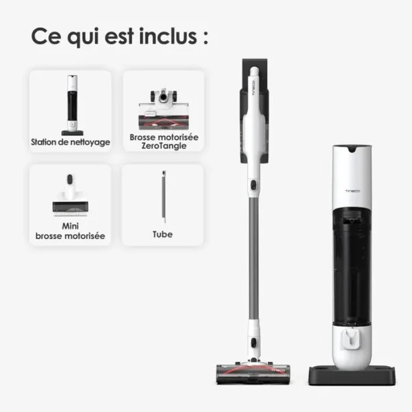 tineco-pure-one-station-5 (5) Aspirateur Balai - Tineco - Pure One Station 5 Plus - 175W
